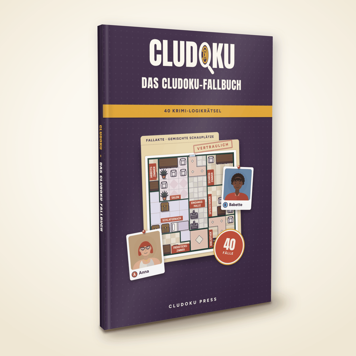 Das Cludoku-Fallbuch – deutsche Ausgabe: Buchcover